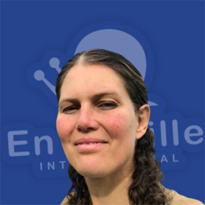 Heather, EFI-Ansprechpartnerin f&uuml;r Gro&szlig;britannien